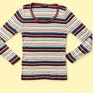 Kitty Hawk Long Sleeve Striped Top